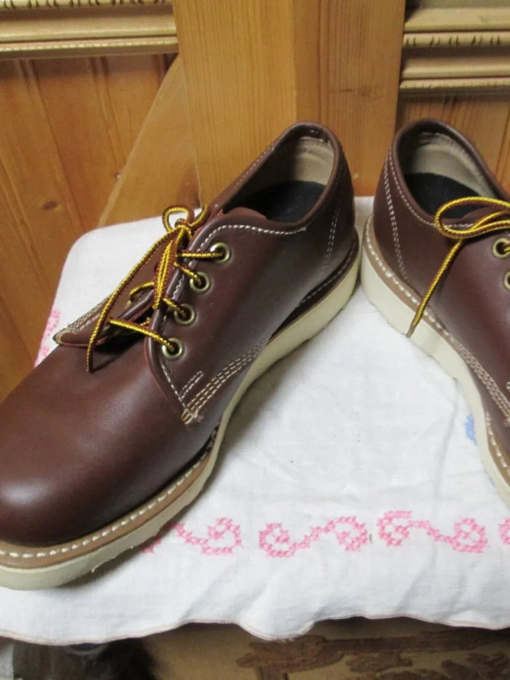 Thorogood MaxWear wedge ankle boot oxford 6 EE womens 8 EE New no box